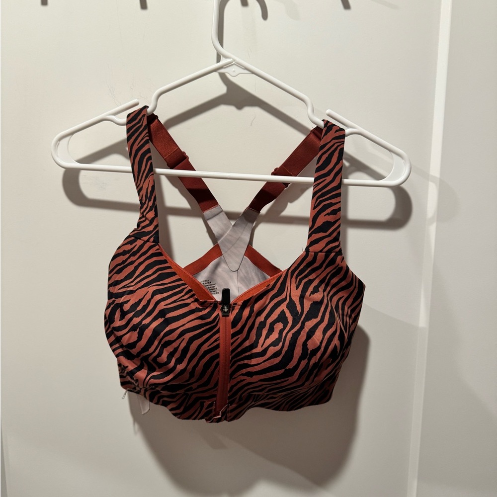 Tiger Print Sports Bra